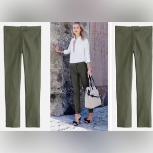 J Crew Ryder Dress Pant (Stretchy!)- 6 Tall, Olive Green